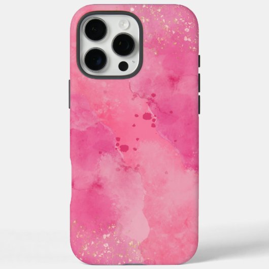 Roze Watercolor Linktree | Case-Mate iPhone Case (Achterkant)