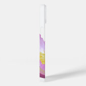 Roze waterlelie bloem telefoonhoesje Case-Mate iPhone case (Achterkant / Rechts)