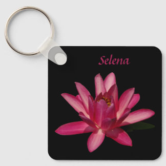 Roze Waterlelie Lotus Sleutelhanger