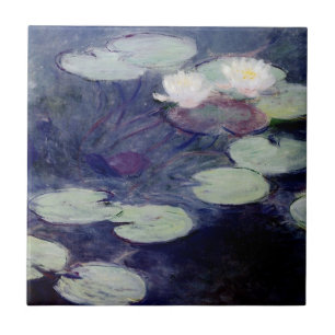 Roze waterlelies: 1897-99, ingediend door Monet Tegeltje