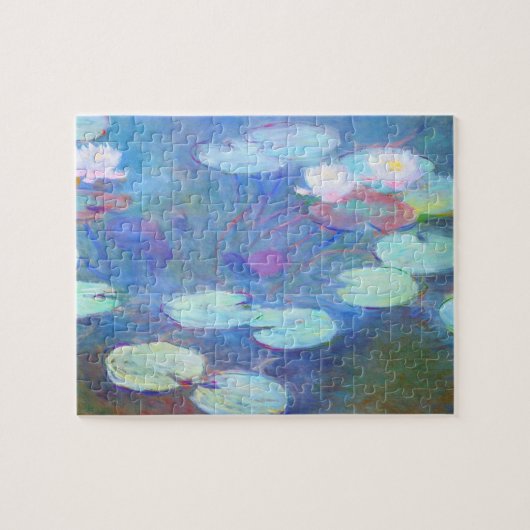 Roze waterlilies Monet Fine Art Legpuzzel (Horizontaal)