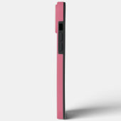 Roze watermeloen met vaste stof roos Case-Mate iPhone case (Achterkant / Links)