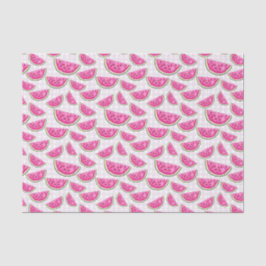 Roze watermeloen (ontwerp 24-roze serie) tissuepapier