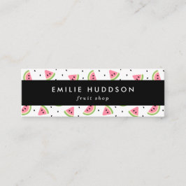 Roze Watermeloenen, Watermeloen Zaden, Fruit Shop Mini Visitekaartje