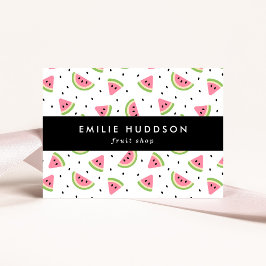 Roze Watermeloenen, Watermeloen Zaden, Fruit Shop Visitekaartje