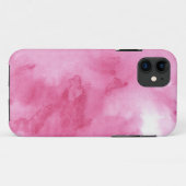roze waterverf achtergrond voor uw Case-Mate iPhone case (Achterkant (horizontaal))