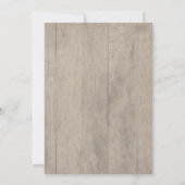 Roze Waterverf Bloemen Foto Baby Meisje Geboorte Aankondiging (Achterkant)