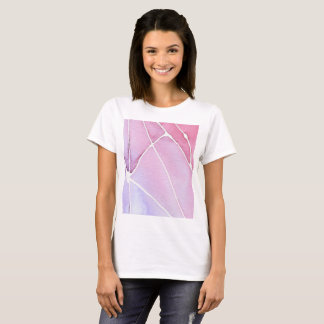 Roze Waterverf Break Shirt