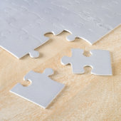 Roze Waterverf Flamingo Legpuzzel (Zijkant)