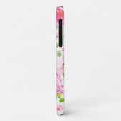 Roze Waterverf Floral Garden Pattern Case-Mate iPhone Case (Achterkant/links)
