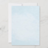 Roze Waterverf Floral Vrijgezellenfeest Kaart (Achterkant)