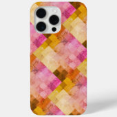 Roze Waterverf geometrisch patroon Case-Mate iPhone Case (Achterkant)