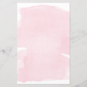 Roze Waterverf Gold kent het spel (Achterkant)