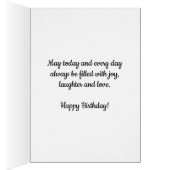 Roze Waterverf Hartslag 32e verjaardag (Binnen (Rechts))