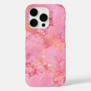 Roze Waterverf iPhone Hoesje - Dromerige Pastel Me