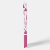 Roze Waterverf kerstboompatroon Case-Mate iPhone Case (Achterkant / Links)