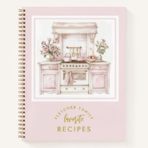 Roze  Waterverf Keuken Familierecept
