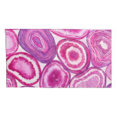 Roze waterverf kussensloop (Achterkant-Rechts)