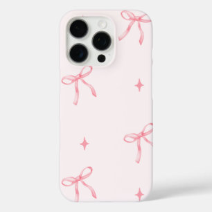 Roze Waterverf lint iPhone 16 Pro Hoesje