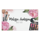 Roze Waterverf make-up artiest Naambadge (Voorkant)