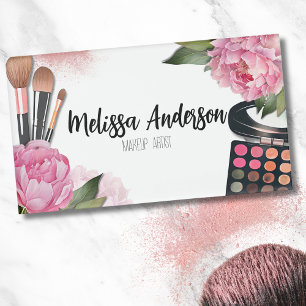 Roze Waterverf make-up artiest Naambadge