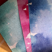 Roze Waterverf Tie Dye Design Pinks geverfd Inpakpapier Vel