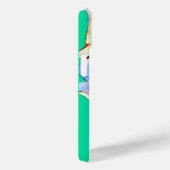 Roze waterverf tulpen kunst Case-Mate iPhone case (Achterkant / Rechts)