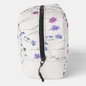 Roze Waterverf Wildbloemen Bloemen Bloemen Cosmeti Toilettasje (Rechts)