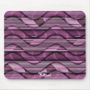 Roze Waves Mousepad Muismat