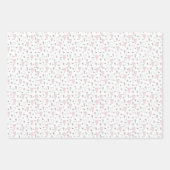 Roze we kunnen het Baby shower van Teddy Bear afwa Inpakpapier Vel (Voorkant 3)