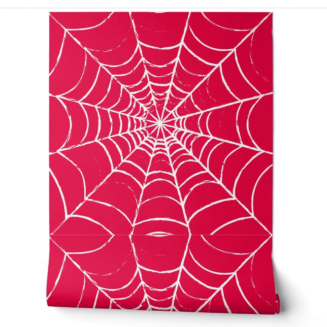 Roze Web Behang (Afrollen)