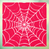 Roze Web Raamsticker (Vel 3)