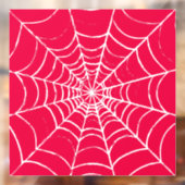 Roze Web Raamsticker (Vel 2)