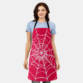 Roze Web Schort (Gedragen)