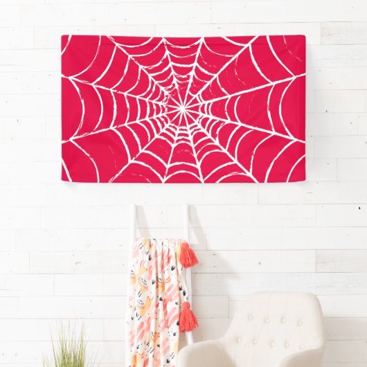 Roze Web Spandoek (Insitu)