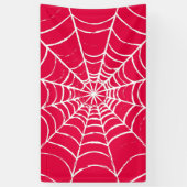 Roze Web Spandoek (Verticaal)