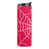 Roze Web Thermosbeker (Gedraaid links)