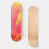 Roze wedow skateboard (Voorkant)