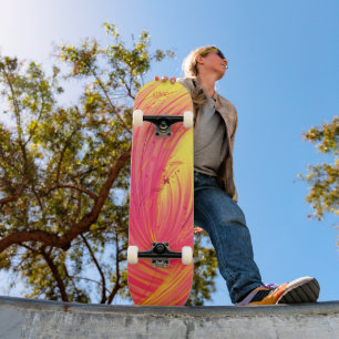 Roze wedow skateboard