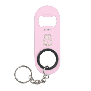 Roze Weegschaal, sterrenbeeld, sterrenbeeld  Mini Flessenopener