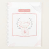 Roze weekblad 52 planner (Voorkant)