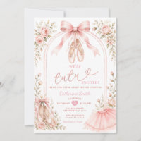 Roze We're Tutu Enthousiast Ballerina Meisje Baby