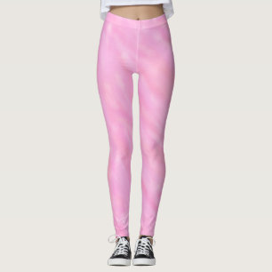 Roze wervelingen Waterverf Wash Leggings