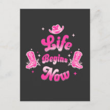 Roze western-cowgirl-verjaardagsmijlpaal