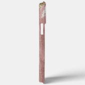 Roze Western hout Koe Case-Mate iPhone Case (Achterkant / Rechts)