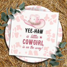 Roze Western Rodeo Cowgirl Baby shower