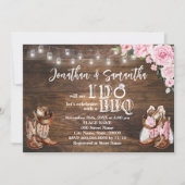 Roze Westerne BBQ voordat ik stel douchen Kaart (Voorkant)