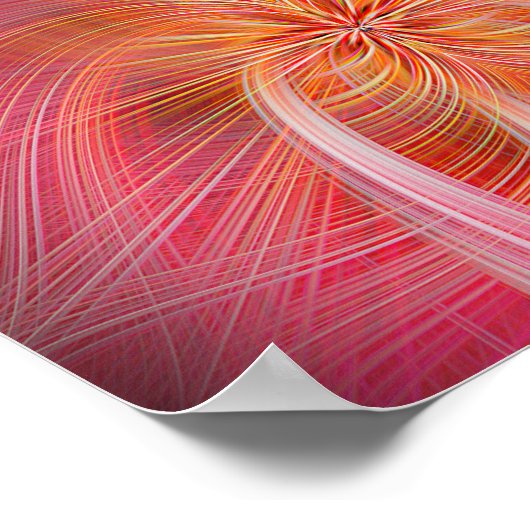 Roze whiskers poster (Hoek)