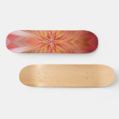 Roze whiskers skateboard (Horizontaal)