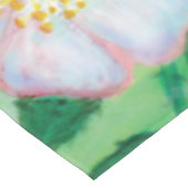 Roze wild Roos Blooming Tafelkleed (Gekanteld)